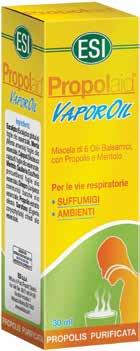 ΑΝΟΣΟΠΟΙΗΤΙΚΟ Propolaid Vaporoil Αναπνεύστε ελεύθερα Το Propolaid Vapοroil της ESI είναι μίγμα αιθέριων ελαίων και εκχυλίσματος Πρόπολης, που ελευθερώνουν την αναπνοή και ανανεώνουν τον αέρα του
