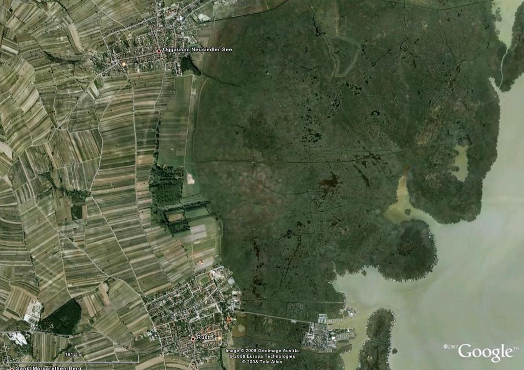 Google Earth. Image 2008 Geoimage Austria.