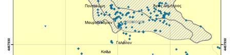 Έκταση : 176,9 km² Ισοζύγιο : Μέση ετήσια απόληψη (υδροληψία) : 73,97x10 6 m³/έτος (συνολικές απολήψεις του GR0900060) Ανανεώσιμα αποθέματα : 50.