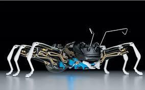 Εικόνα 1.7. Ρομπότ με μηχανικά πόδια Έτσι έχουμε: Έντροχα ρομπότ: Η κίνησή τους γίνεται με την χρήση τροχών.