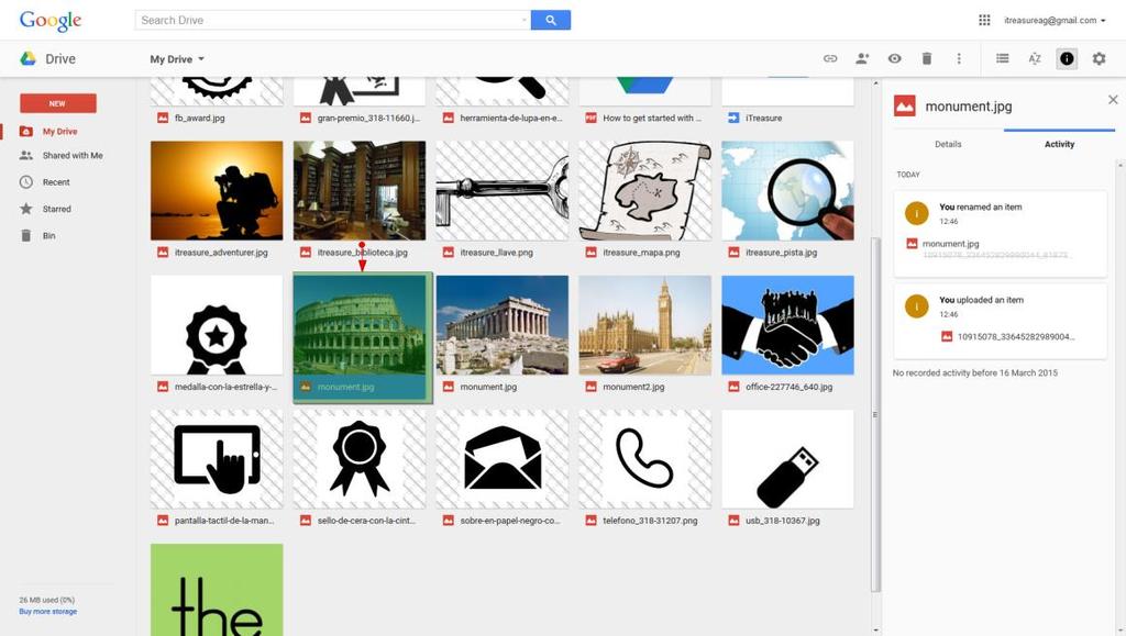 2012 Google Inc. Με την επιφύλαξη παντός δικαιώματος. Η υπηρεσία Google Drive online storage είναι ένα εμπορικό σήμα της Google Inc. Εικ.