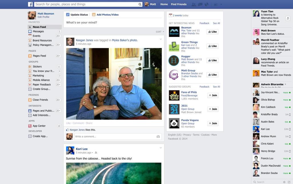 (2) Πώς να στείλετε ένα προσωπικό μήνυμα στο Facebook Δείτε τις παρακάτω εικόνες Εικ.