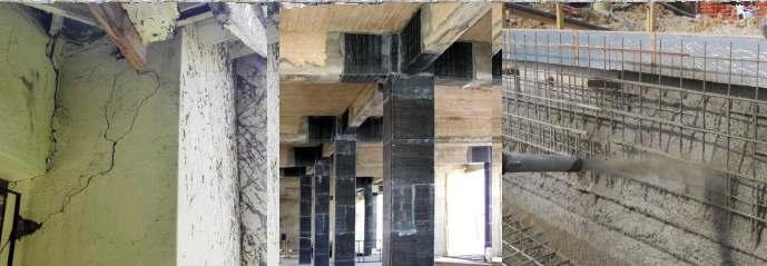 renovation Δομική ενίσχυση και αποκατάσταση της στατικότητας κατασκευών Ο εντοπισμός ενός σκουριασμένου οπλισμού που εξέχει από την πλάκα του σκυροδέματος, μια ρωγμή οριζόντια ή κάθετα σε ένα τοίχο,