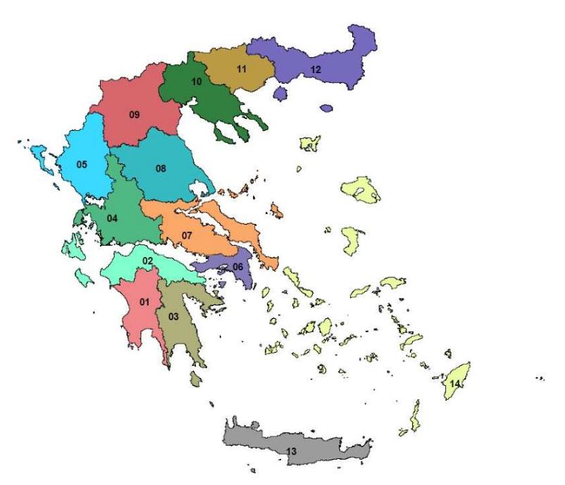 ΔΙΑΧΕΙΡΙΣΗ ΚΙΝΔΥΝΟΥ ΣΤΙΣ ΠΑΡΑΚΤΙΕΣ ΠΕΡΙΟΧΕΣ ΑΠΟ ΑΚΡΑΙΑ ΦΑΙΝΟΜΕΝΑ ΠΛΗΜΜΥΡΑΣ ΑΠΟ ΤΗ ΘΑΛΑΣΣΑ ΥΔGR06 : Αττική ΥΔGR07 : Ανατολική Στερεά Ελλάδα ΥΔGR08 : Θεσσαλία ΥΔGR09 : Δυτική Μακεδονία ΥΔGR10 :