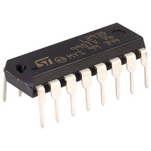 ΚΕΦΑΛΑΙΟ 4 MOTOR DRIVER L293D Ένα motor driver είναι ένας µικρός ενισχυτής ρεύµατος.