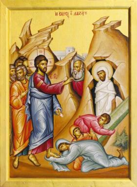THE SATURDAY OF LAZARUS Celebrated April 7 Lazarus and his sisters Martha and Mary, the friends of the Lord Jesus, had given Him hospitality and served Him many times (Luke 10:38-4z; John 12:2-3).