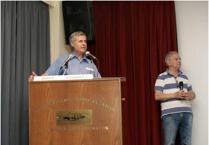 για την ΠΑΡΑΣΚΕΥΗ 31 ΜΑΡΤΙΟΥ σε μια εκδήλωση, που διοργανώθηκε κατά το απογευματινό ωράριο υπό την Αιγίδα του Δήμου Καλλιθέας, αναφερόμαστε: στους κκ ους Κότσαλο Ευθύμιο και Γαλάνη Κωνσταντίνο,