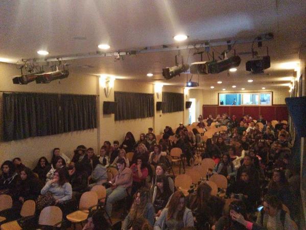 Κατά τη διάρκεια της πρωινής εκδήλωσης ενημερώθηκαν περί τους εβδομήντα(70) σπουδαστές/ιες κυρίως από τον Το