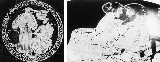 128 Parte Três: Atenas pelos olhos do poeta cômico KIN. Mϒ. Mϒ. ΚΙΝ. Mϒ. KIN. Mϒ. KIN. Mϒ. (beligerante) ἀλλ οὐ δέομαι οὐδὲν ἔγωγε. (com firmeza) νὴ Δί, ἀλλ ἐγὼ δέομαι. (αὖθις ἐξέρχεται.