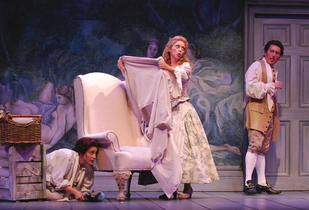Page 28 October 29, 2010 Greek Press-31st year DELIGHTFUL MARRIAGE OF FIGARO FROM OPERA HAMILTON Ariana Chris as Cherubino, Nathalie Paulin as Susanna and Brett Polegato as Count Almaviva Photo: