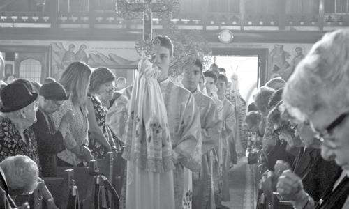 Επίσης συμμετείχαν, η Ηγουμένη Αλεξία με μοναχές από την Ιερά Μονή Πατροκοσμά στο Βolton.