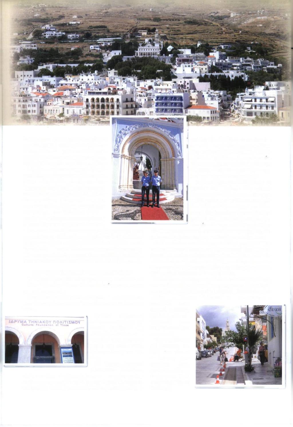 Ε πίσης προσφέρει οικόπεδα σε πρόσφυγες, συνεισφέρει στα δημόσια έργα του τόπου, ενώ το Δεκέμβριο του 1940 παρέχει όλα τα αναθήματα και τιμαλφή της Α γίας Ε ικόνας και του ναού στον Ε θνικό Α γώ να