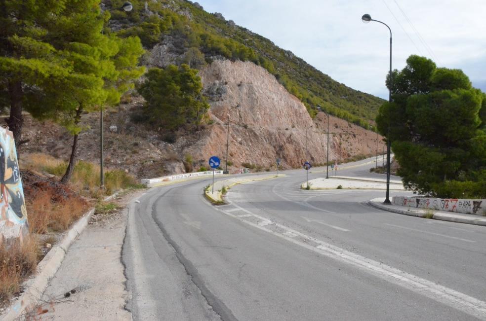 του περιφερειακού δρόμου του Λουτρακίου.