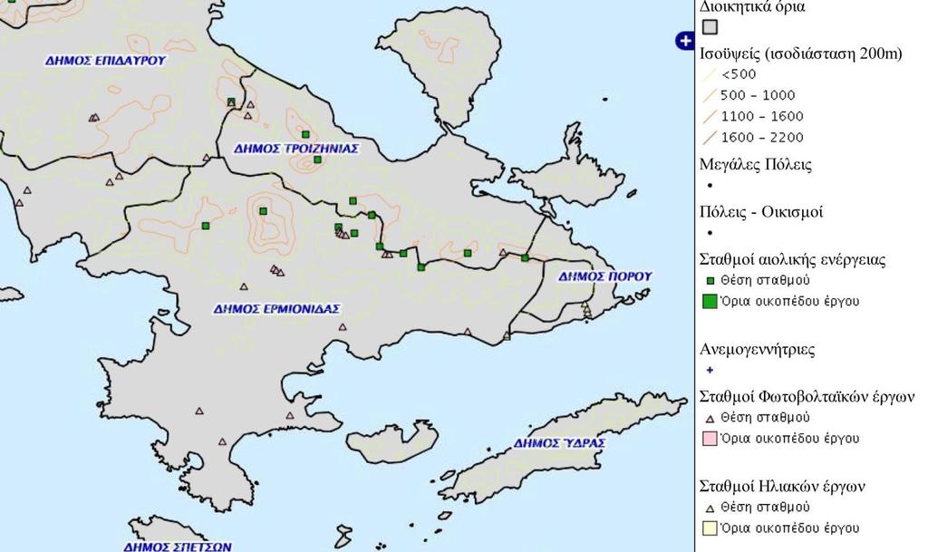 Άδεια Παραγωγής Φ/Β 18,50 Ηλιοθερμικά 3,00 Φ/Β 16% Αιολικά 84% Σχήμα 18: Κατανομή Λειτουργούντων σταθμών ηλεκτροπαραγωγής ΑΠΕ ανά τεχνολογία (Στοιχεία ενημερωμένα μέχρι