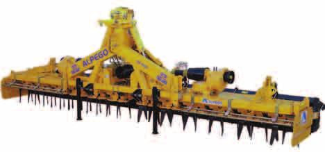 ) Frame with automatic selector for rigid or floating position of the 2 sides Levelling bar Rear tail-light board Central track eraser Side