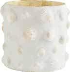Verre/Ciment 3GBLOMA*adecjb+ 0072050 Photophore Shell D24xH21cm -