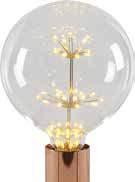 Ampoule Led 4W E27 D6xH11.5cm - Verre/Cuivre 3GBLOMA*adehba+ 0080906 Ampoule Led 4W E27 D12.5xH17.