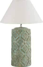 5cm - Ceramique 3GBLOMA*abjfcg+ 30010022 Lampe Arc Nickel H73cm - Laiton/Acier