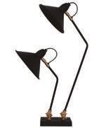 Διαστάσεις: Ø 85 x H 72 cm APPLIQUE MURALE Métal noir et doré