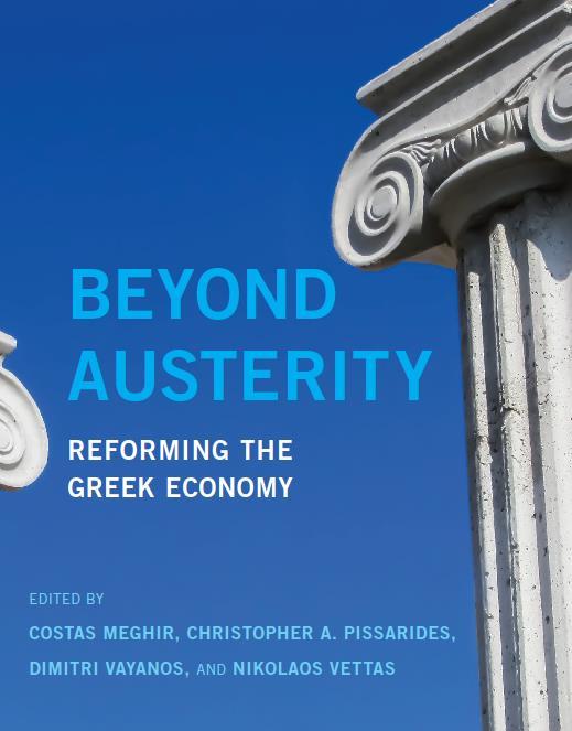 Το Βιβλίο μας «Beyond Austerity: Reforming the Greek Economy», MIT Press. https://mitp