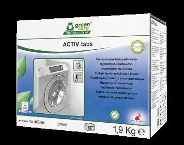 Αποτελεσµατικό ακόµα και στους 20oC. Η green care ACTIV bi-compact είναι διπλά συµπυκνωµένη σκόνη - 0kg αντιστοιχούν σε 20kg του συνηθισµένου απορρυπαντικού.