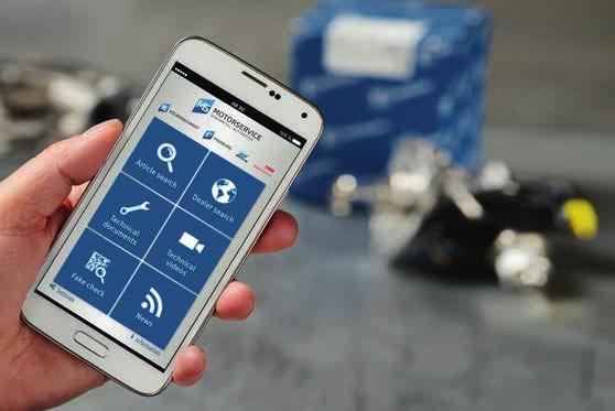 Motorservice App Φορητή πρόσβαση σε τεχνογνωσία