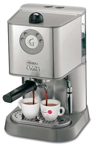 espresso and producing a thick
