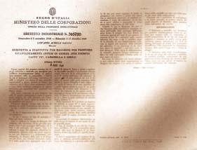1948 Ιδρύεται η εταιρεία Gaggia Brevetti.