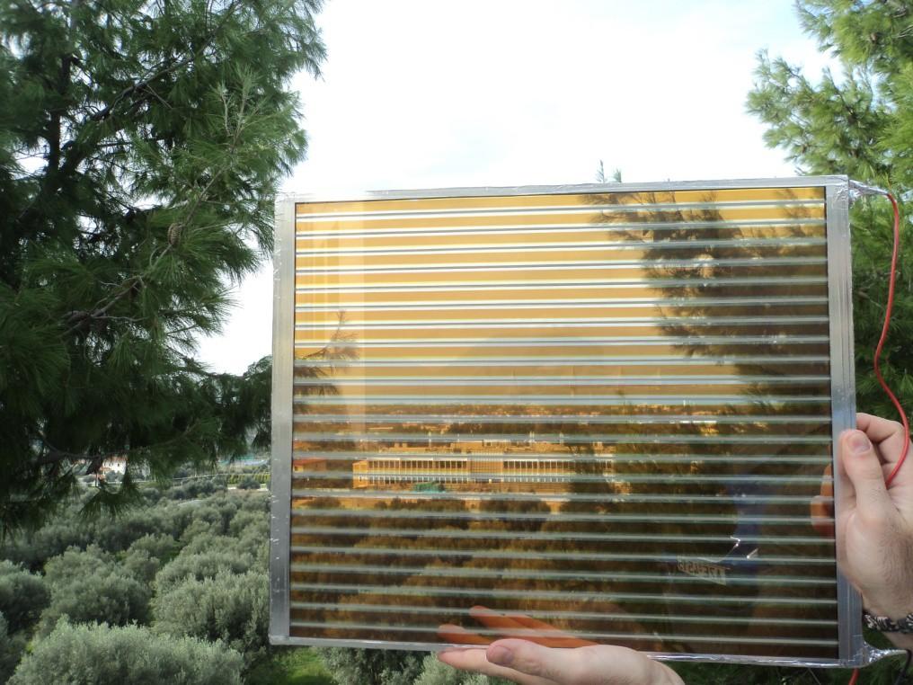 Η Τεχνολογική Λύση: Brite s solar windows Στόχος της Brite