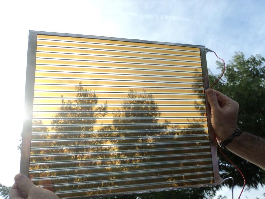 Σε κάθε περίπτωση, η διαφάνεια του φωτοβολταϊκού υαλοπίνακα στο ορατό φάσμα, είναι υψηλή.