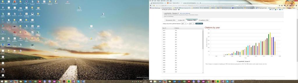 report (ISI Web of knowledge,