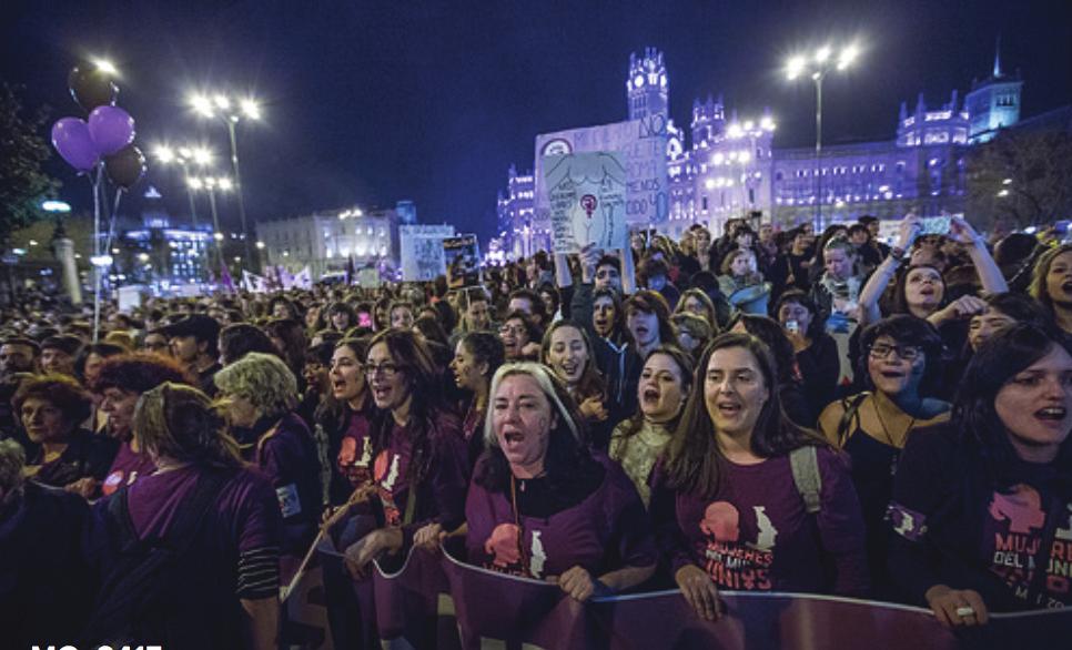 09 ντα φεμινίστριες. Διεθνής απεργία ενάντια στην ετεροπατριαρχία».