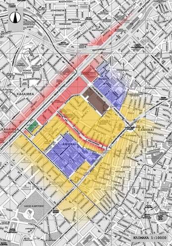 Υπερτοπική χρήση Εµπόριο Brown field Επέκταση πολεοδοµικής χάραξης