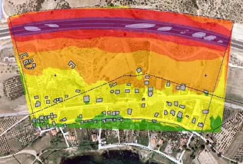 EV-ΙIΙ. 3 ΟΙΚΙΣΜΟΣ ΜΕΓΑΛΗ ΒΟΛΒΗ EV-ΙΙI.3.1 ΧΑΡΤΗΣ ΘΟΡΥΒΟΥ Lden ΕΤΟΣ 2015 EV-ΙΙI.