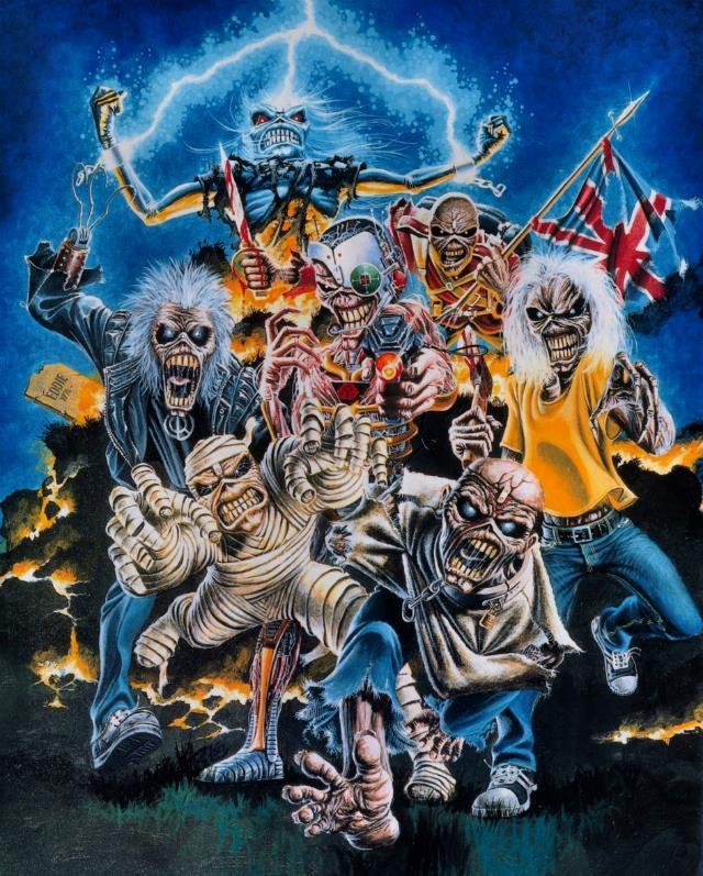 IRON MAIDEN - Ο Eddie, το πασίγνωστο σύμβολο των Iron Maiden. Το 1982 κυκλοφορεί το The Number Of The Beast No.1 σε Βρετανία, Top 10 σε χώρες του εξωτερικού.