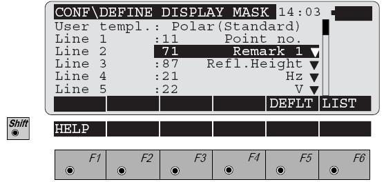 Modifica setarile ramase (vezi capitolul Editarea unor parametrii ai utilizatorului diversi ).