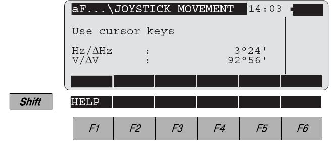Comuta intre absolut (ABS) si relativ (REL). Paraseste modul Hz/V si incepe modul de cautare. Paraseste modul Hz. Joystick Activeaza modul joystick.