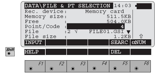 Managementul datelor Activeaza functia DATA din Meniul Principal.