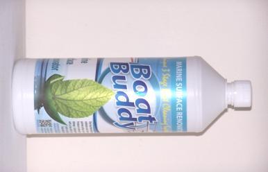 Boat Buddy Premium Boat Polish with Wax Boat Buddy Premium Boat Polish with Wax είναι ζνα ιςχυρό πρωτοπόρο προϊόν "ανακαίνιςθσ" καμπϊν και ξεκωριαςμζνων επιφανειϊν από fiberglass ι βαμμζνων