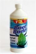 Boat Buddy Sail & Cover Cleaner Boat Buddy Sail & Cover Cleaner ζχει ςχεδιαςτεί για να διαλφςει απαλά τθ βιομθχανικι ρφπανςθ, καπνιά, λάδι, γράςο και δραςτικζσ χθμικζσ ουςίεσ από τθν ατμόςφαιρα που