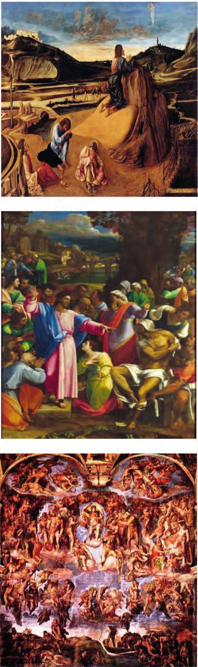 Giovanni Bellini, Η αγωνία μέσα στον κήπο των Ελαιών, 1459-1465 Φράση από την Αγία Γραφή:.