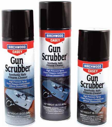 ΒΗΜΑ 2 Gun Scrubber Καθαριστικό Όπλων Το δεύτερο βήμα ουσιαστικά είναι η αφαίρεση από το όπλο σας όλου του άγνωστου λιπαντικού, των καταλοίπων και του λεπτού στρώματος του λιπαντικού.