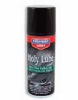 Μια θαυμάσια ιεροτελεστία καθαρισμού. Moly Lube Dry Film Firearm Lubricant Μια ειδική σύνθεση για να λιπαίνει και να διεισδύει, σχηματίζοντας μια ομαλή, πολύ ολισθηρή επιφάνεια στο μέταλλο.