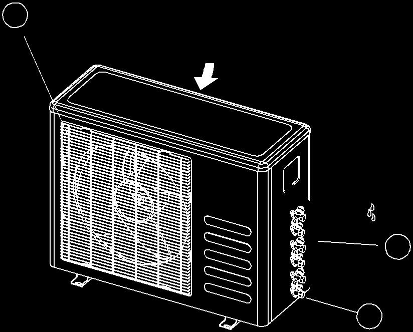 INSTRUCȚIUNI DE OPERARE Identificare piese Tip duct/tavan Unitate de interior Unu-cinci Unu-patru Unu-trei Unitate de interior 1. Orificiu evacuare aer 2. Orificiu admisie aer 3. Filtru aer 4.