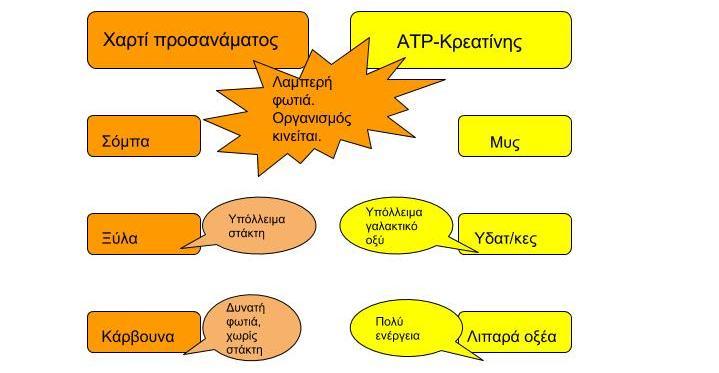 Οι υδατάνκρακεσ μποροφν όπωσ ζχουμε αναφζρει να μεταβολιςκοφν αερόβια και αναερόβια. Σο γλυκογόνο υδρολφεται πρϊτα ςε γλυκόηθ.