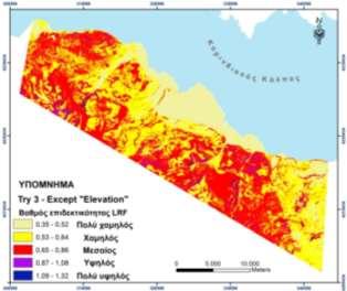 Αποτελέσματα μοντέλων επιδεκτικότητας Μοντέλο