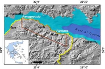 Εφαρμογή σε περιοχή της Δυτικής Ελλάδας Πού; Βόρεια παράλια νομού Αχαΐας Γιατί; α) Καταγραφές από τις αρχές του 1900, β) Ιστορικό κατολισθήσεων, γ) ύπαρξη σημαντικών τεχνικών έργων, δ)