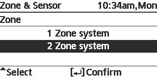 Μενού Μενού Για τον εγκαταστάτη Προεπιλεγμένη ρύθμιση Επιλογές ρυθμίσεων / Οθόνη 38 5 Installer setup (Ρύθμιση εγκαταστάτη) System setup (Ρύθμιση συστήματος) 5.