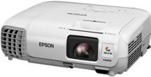 6 x 25 cm Tεχνολογία 3LCD Ανάλυση 24x768p XGA Λόγος διαστάσεων 4:3 Lumens 2700/2000/1700 Αντίθεση 3000:1 Ψηφιακό ζουμ 1.