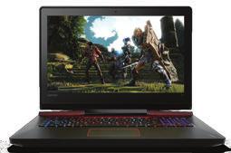 8GHz 16GB DDR4 256GB SSD + 1TB HDD GTX70 8GB GDDR5 LENOVO Y9-17ISK